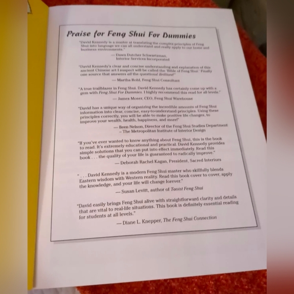 Feng Shui for Dummies Book - Picture 3 of 13
